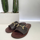 S.Piero ciabatta moro accessorio oro