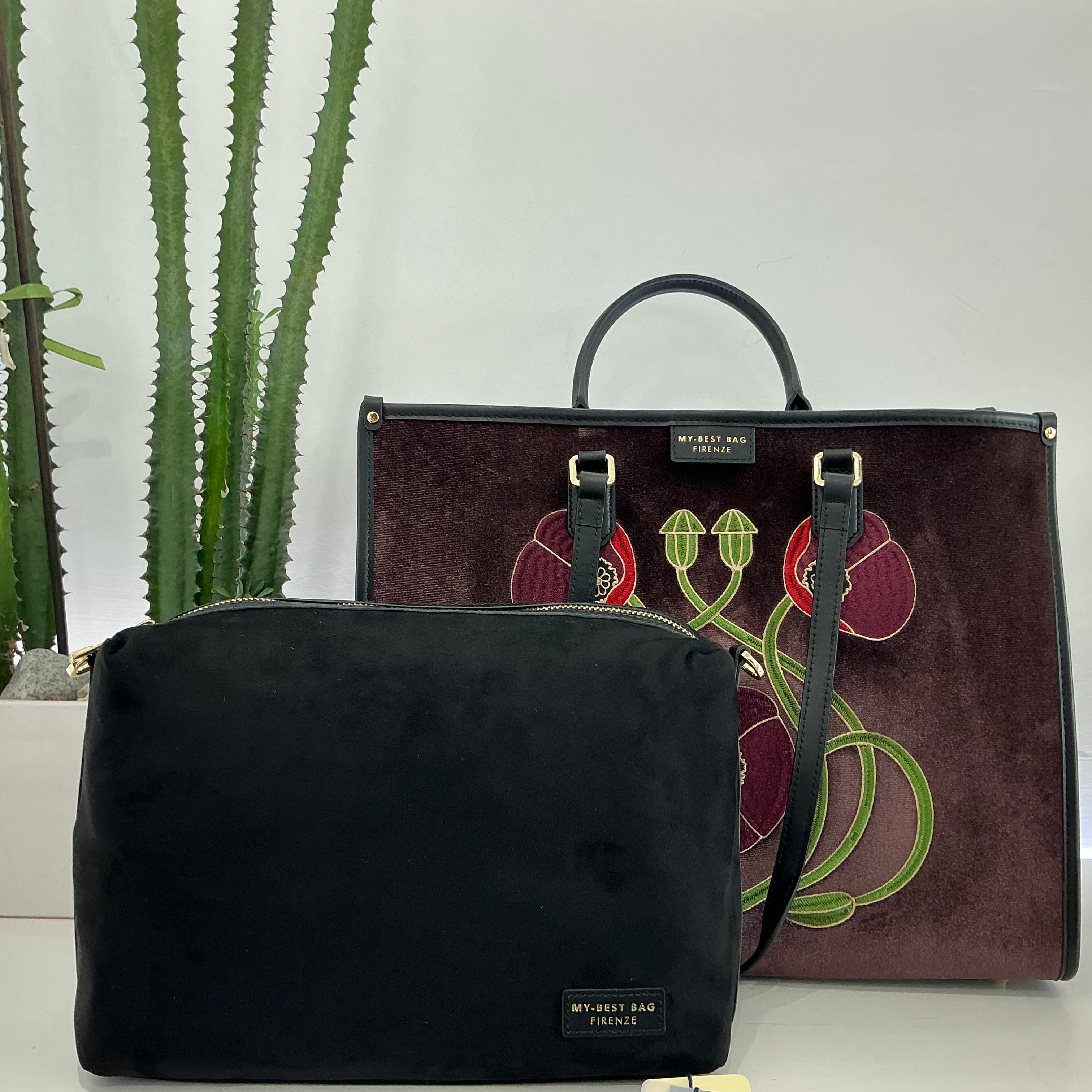 Borsa ATENA-HERBARIUM POPPY