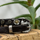 Campomaggi bracciale SOLE 2 GIRI moro