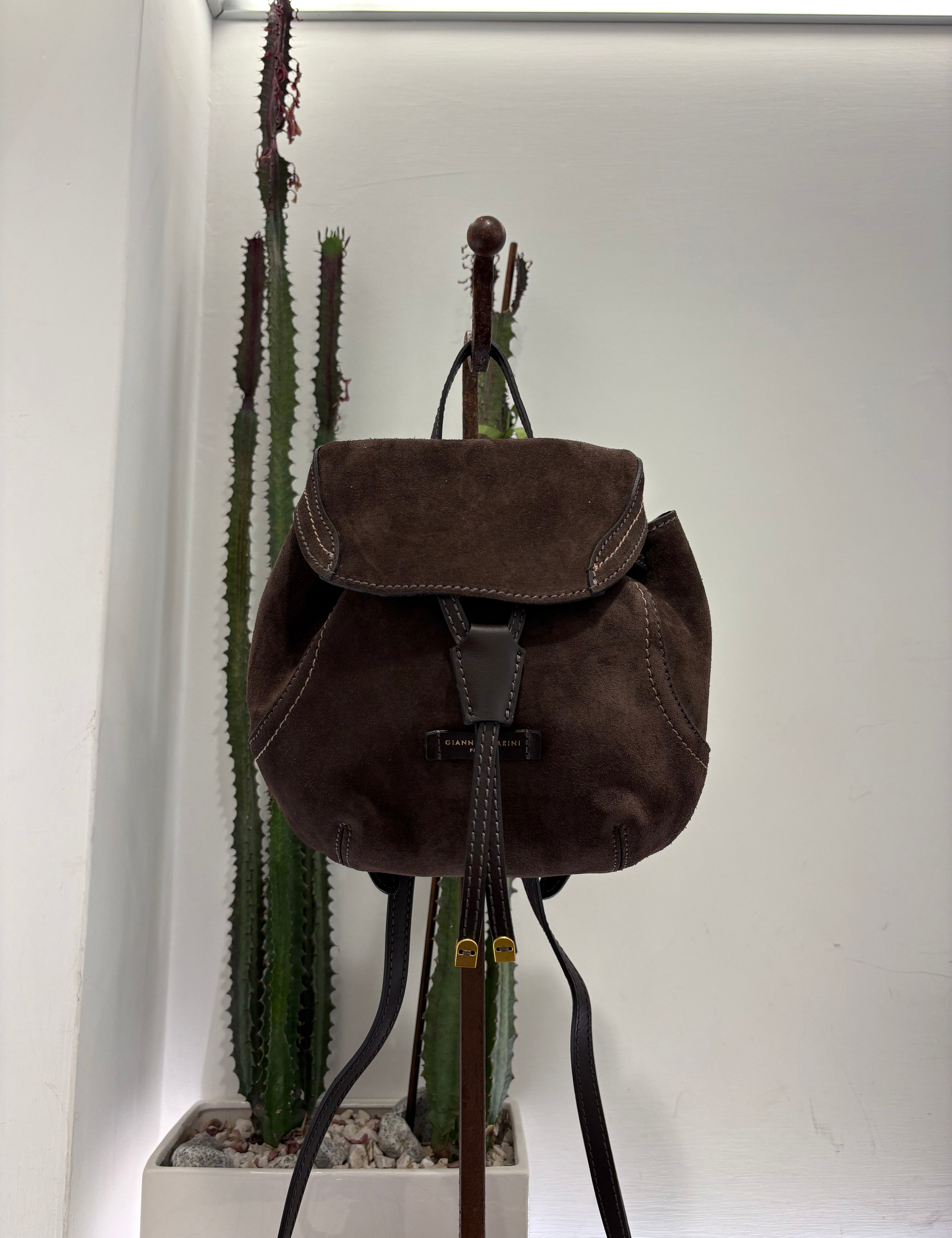 Gianni Chiarini zaino VIOLETTE SUEDE dimensione PICCOLA