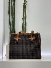 Gianni Chiarini borsa MARCELLA pied de poule (dimensione media)