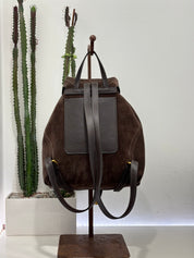 Gianni Chiarini zaino VIOLETTE SUEDE dimensione GRANDE