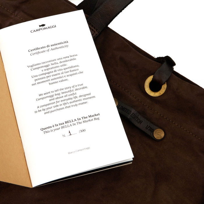 Campomaggi Bella in the market Special Edition