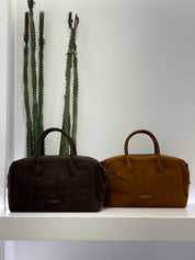 Gianni Chiarini borsa GEMMA suede  dimensione GRANDE