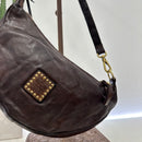 Campomaggi marsupio intrecciato moro