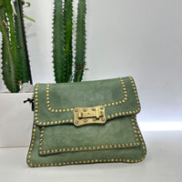 Campomaggi borsa Agnese lago rivetti oro