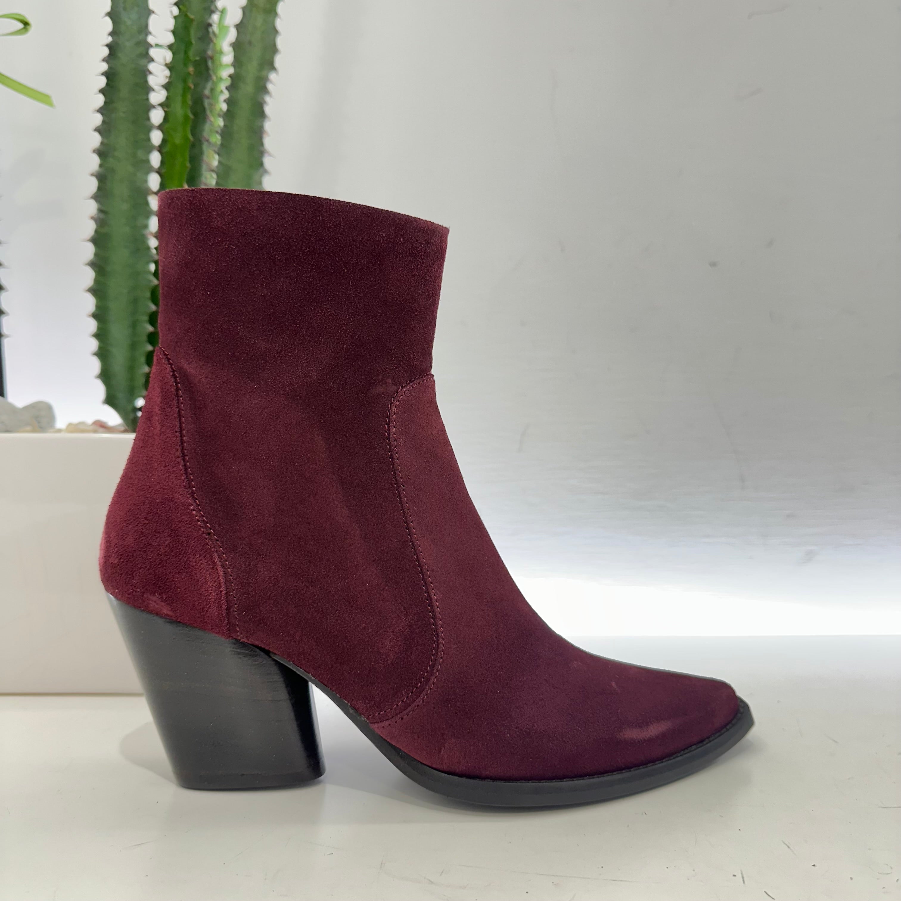 ENJOY stivale suede BORDÒ
