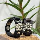 Campomaggi bracciale MARGHERITA moro/nero