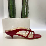 Infradito vernice rosso t. 30
