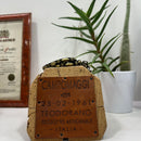 Campomaggi catena cintura FOGLIA oro