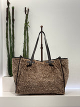 Gianni Chiarini borsa MARCELLA lana beige (dimensione grande)