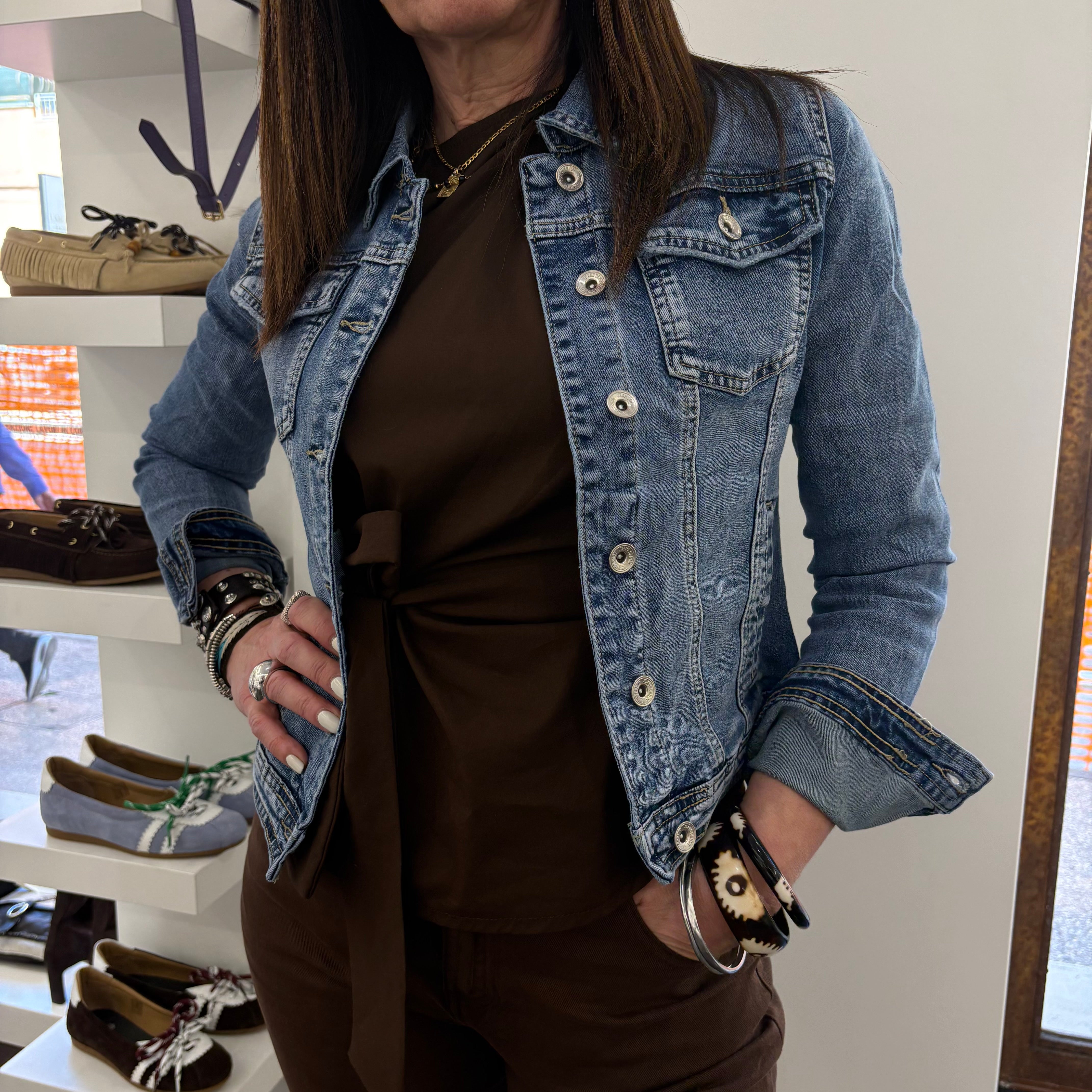 Giacca denim ROSALIA lunga