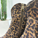 METISSE stivaletto texano ANIMALIER tacco 20