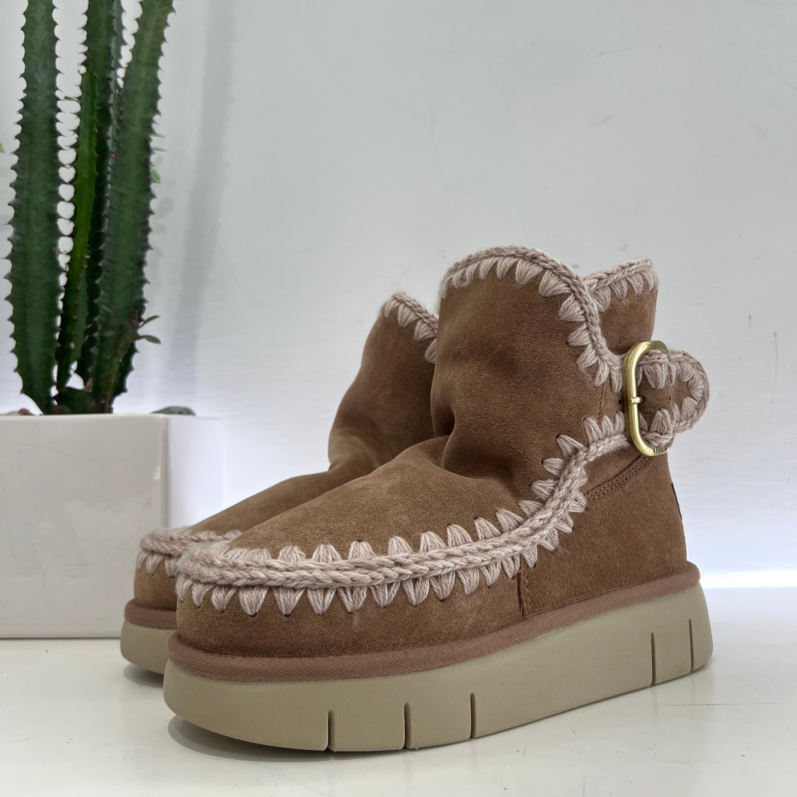 Mou Bounce Boot Buckle Strap FIBBIA