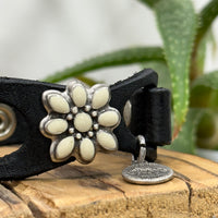 Campomaggi bracciale MARGHERITA moro/nero