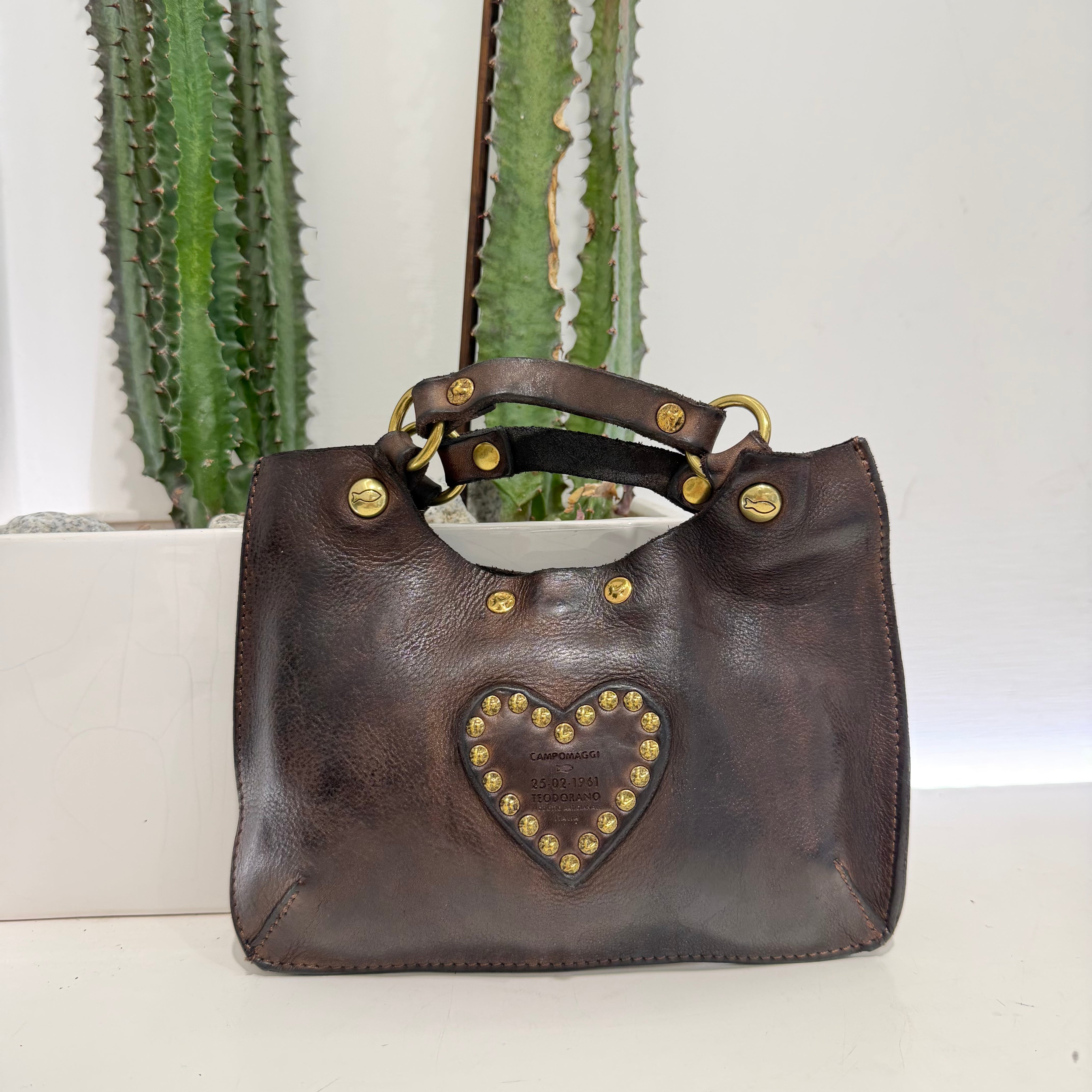 Campomaggi borsa LUIGIA CUORE Moro