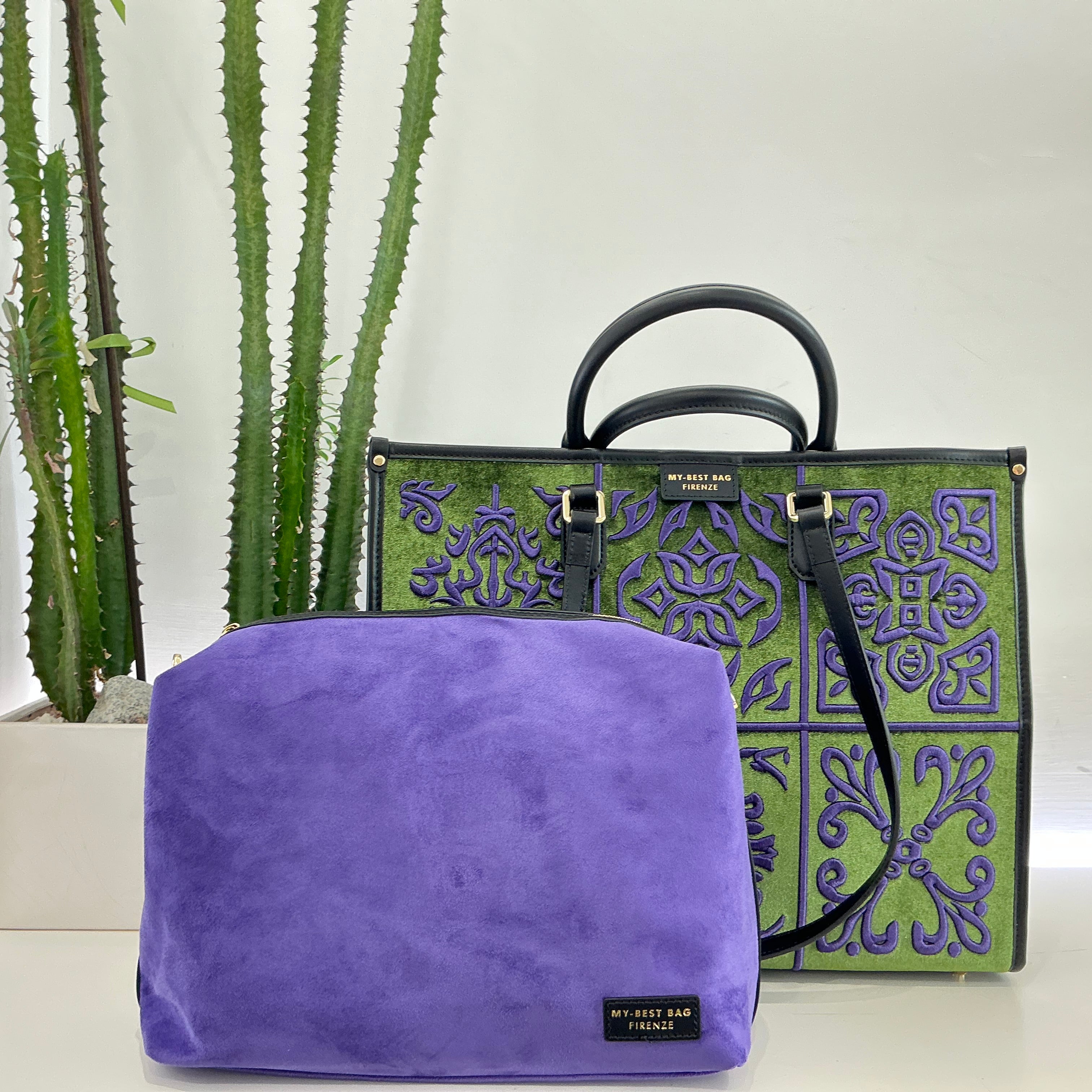 Borsa ATENA-LISBONA ENGLISH FERN grande