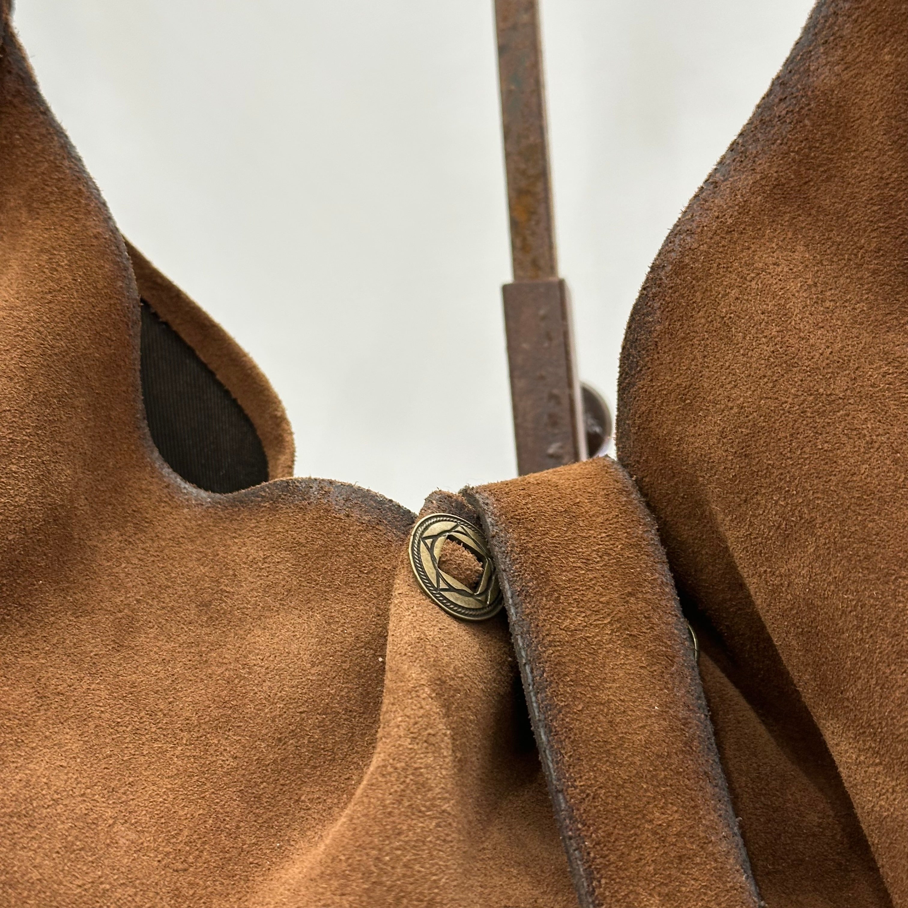 Alberto Luti borsa tex frange dimensione grande