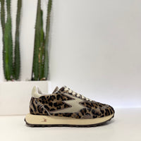 Moa sneakers modello running stampa animalier