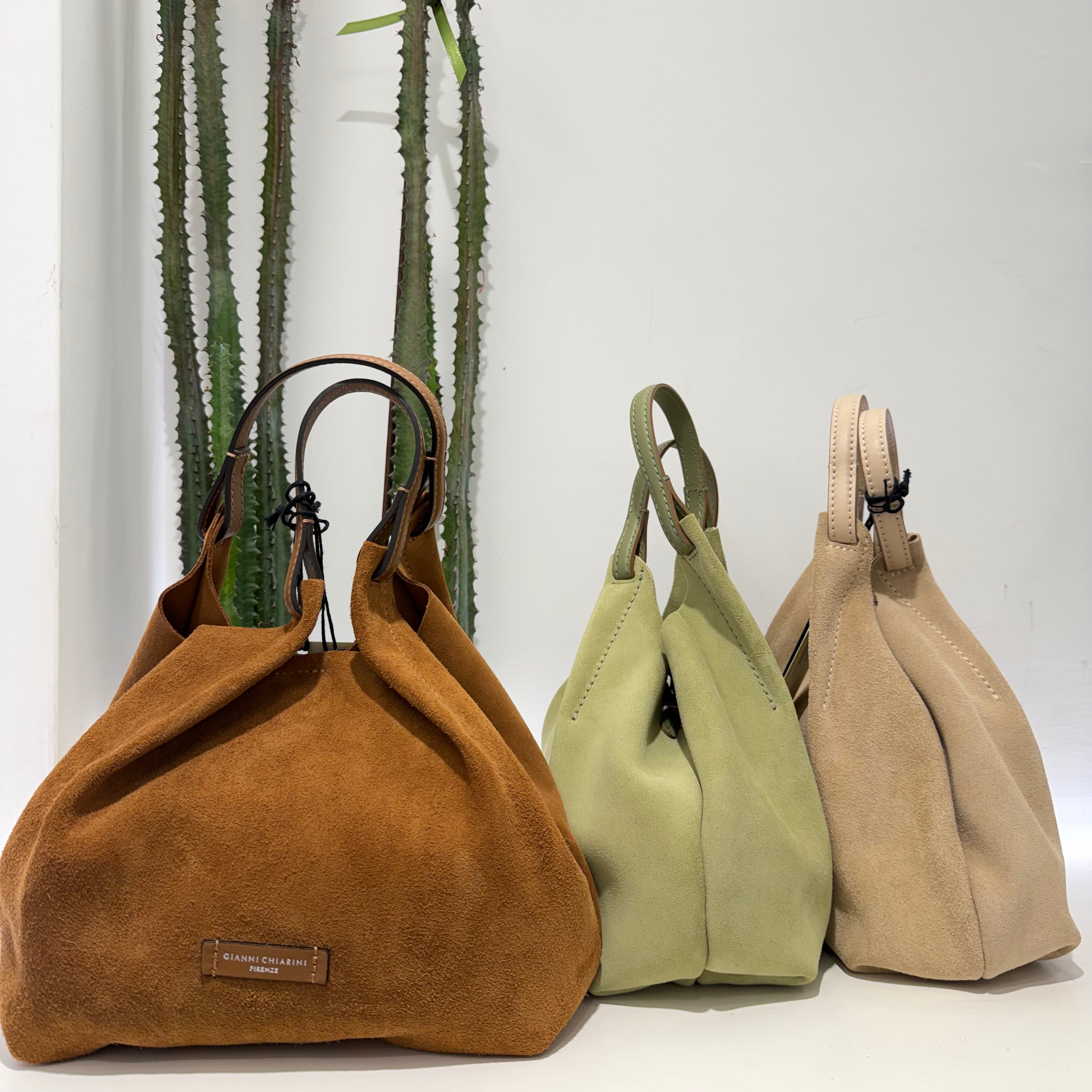 Gianni Chiarini borsa DUA WILLOW SUEDE dimensione media