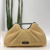 Borsa POUCH NATURAL RAFIA