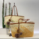 Gianni Chiarini borsa PALOMA RAFIA intrecciata dimensione grande