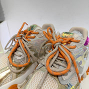 JOIAPARIS sneaker arancione doppio laccio
