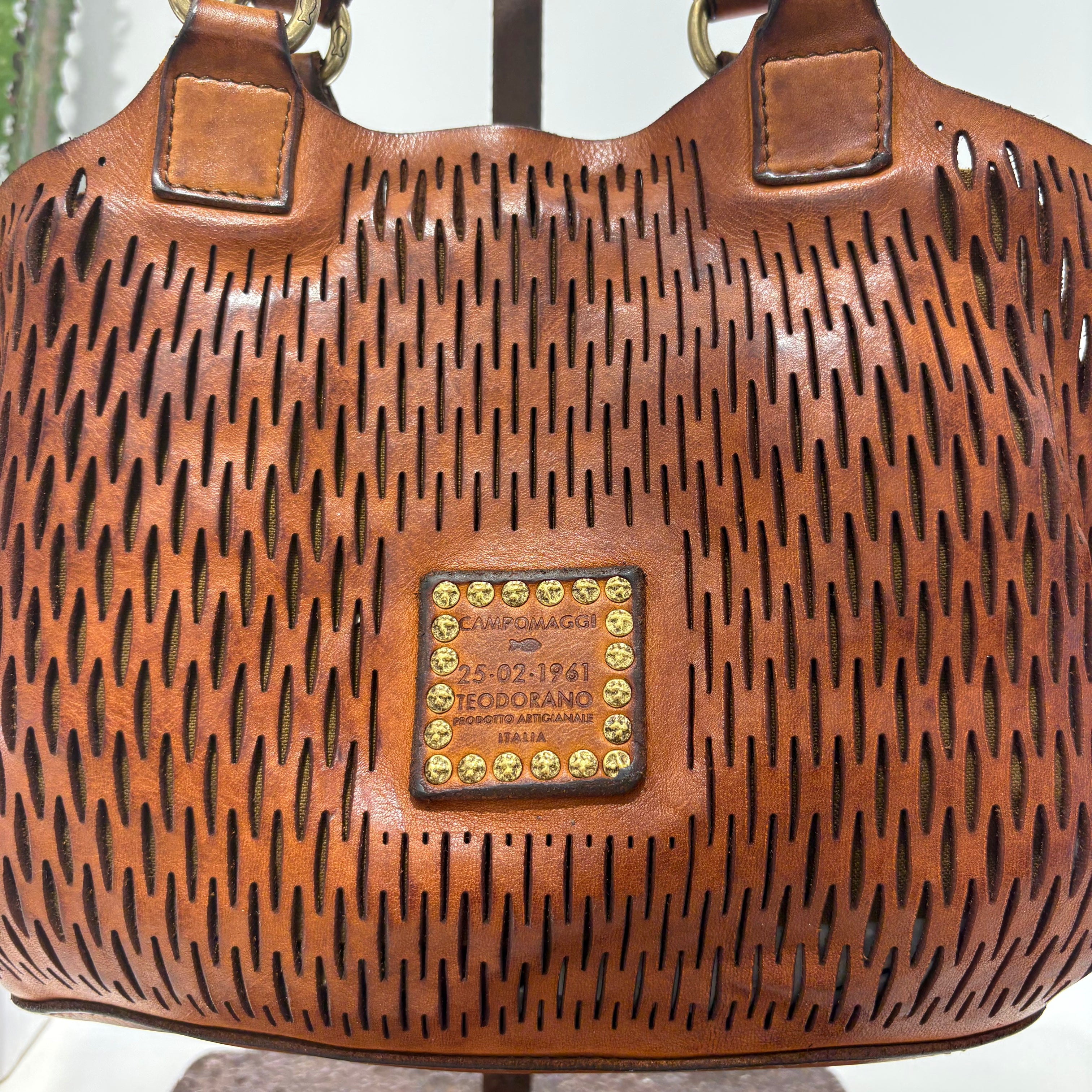 Campomaggi borsa COSIMA S Cognac