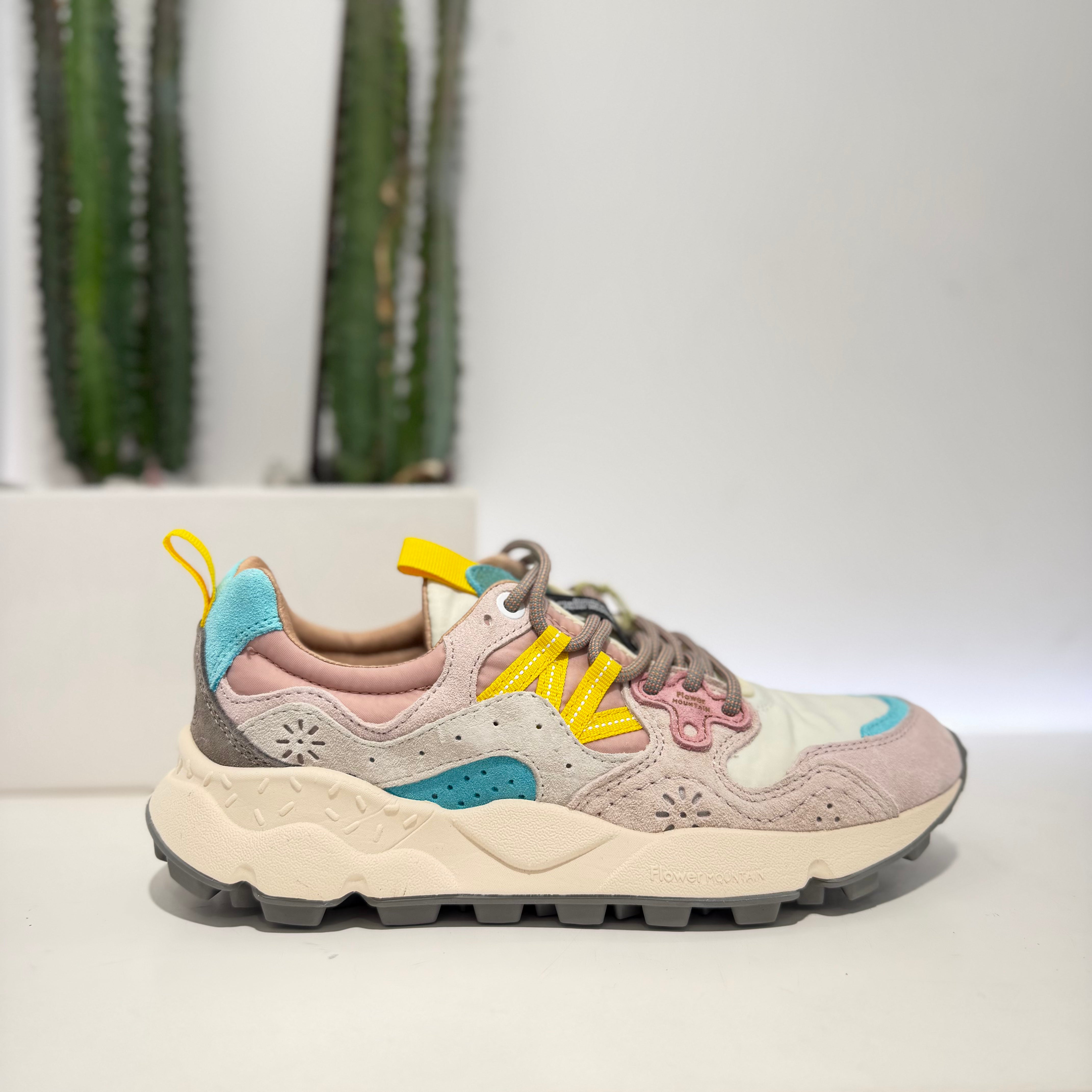 Flower Mountain sneakers YAMANO colori PASTELLO
