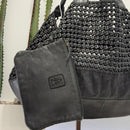 Elena Iachi borsa SHOPPING intrecciato