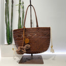 Gianni Chiarini borsa PALOMA PELLE cuoio intrecciata dimensione media