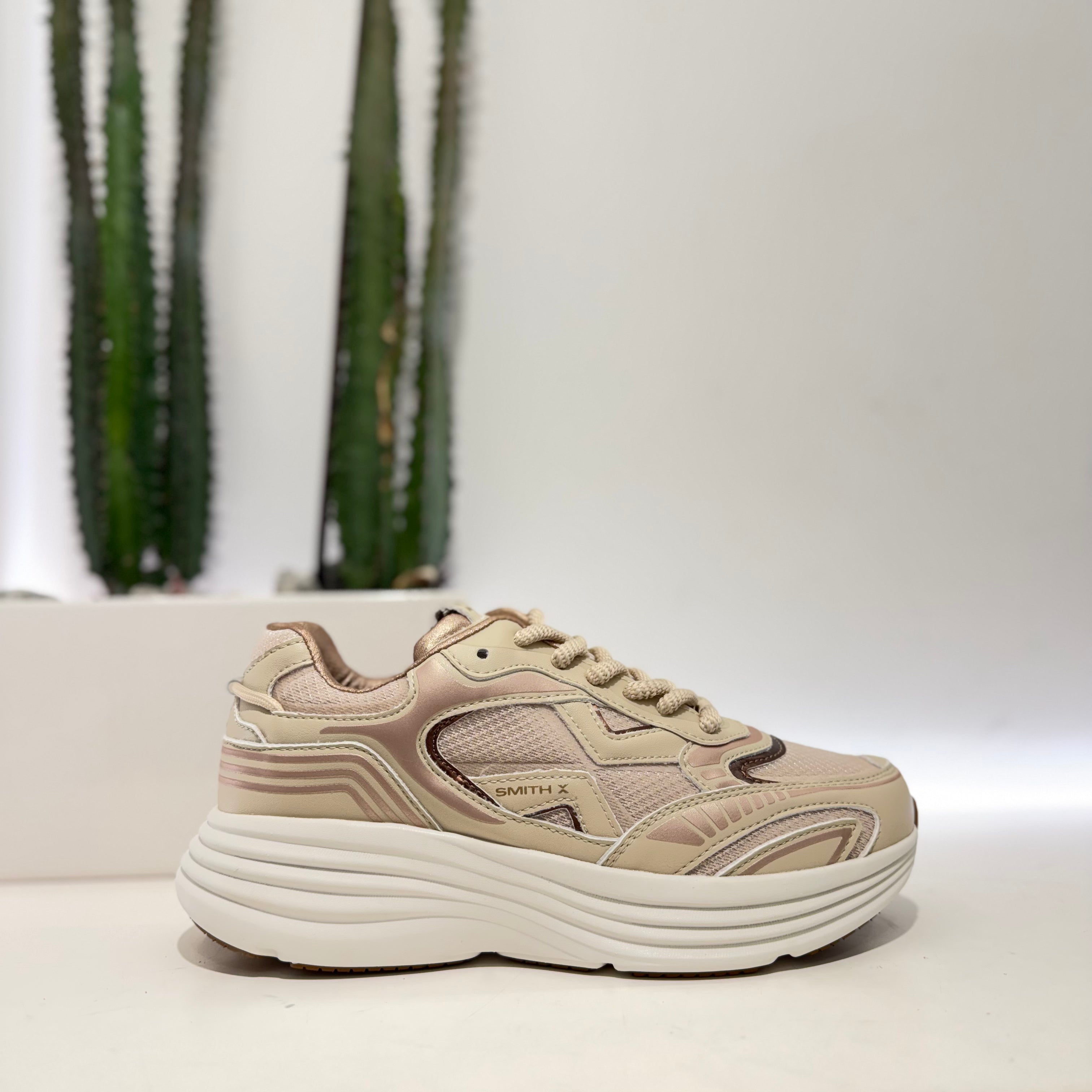 SMITH X sneakers CREAM beige