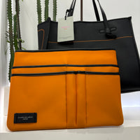 Gianni Chiarini borsa MARCELLA nera/orange