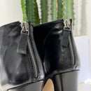 Stivaletto MONET spuntato nappa color nero