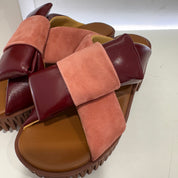Ciabatta PLIA BOW ROSA