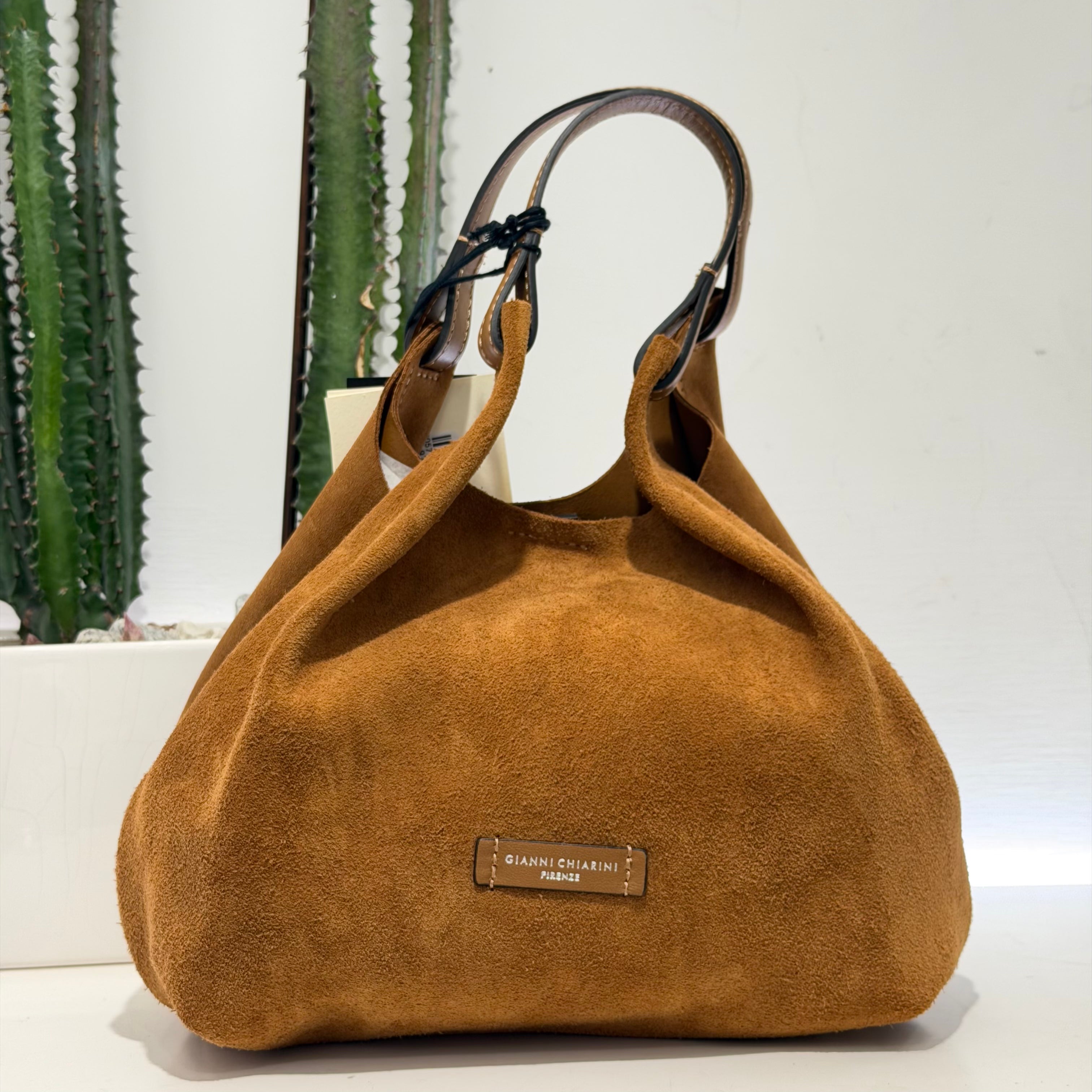 Gianni Chiarini borsa DUA WILLOW SUEDE dimensione media