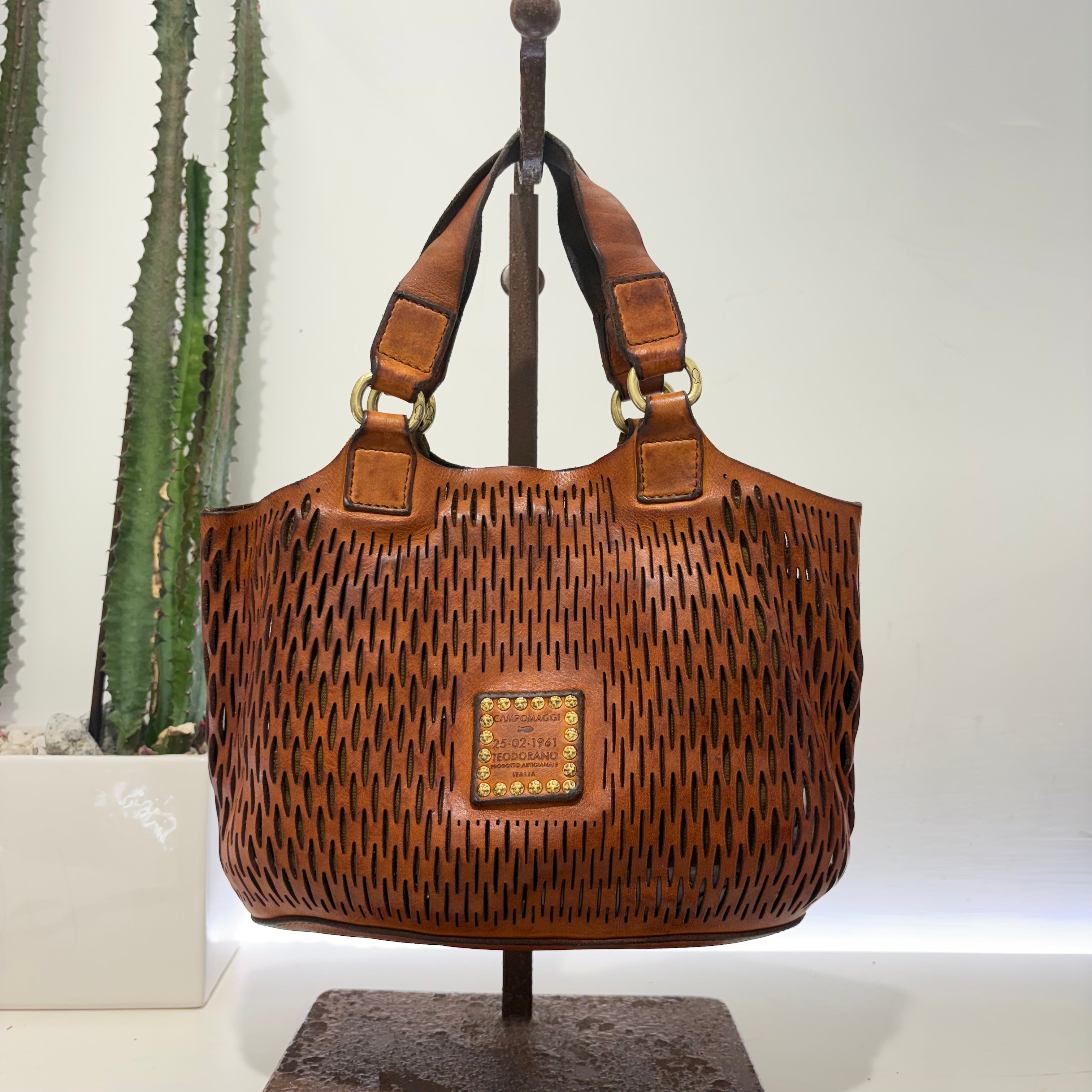 Campomaggi borsa COSIMA S Cognac
