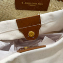 Gianni Chiarini borsa PALOMA RAFIA intrecciata dimensione grande