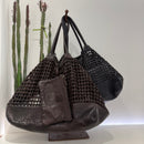 Elena Iachi borsa SHOPPING intrecciato