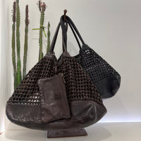 Elena Iachi borsa SHOPPING intrecciato