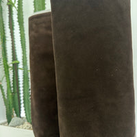 Stivale texano ASIA rovesciato suede moro