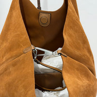 Gianni Chiarini borsa DUA CARAMEL SUEDE dimensione grande