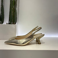 Scarpa aperta dietro t.50 ORO
