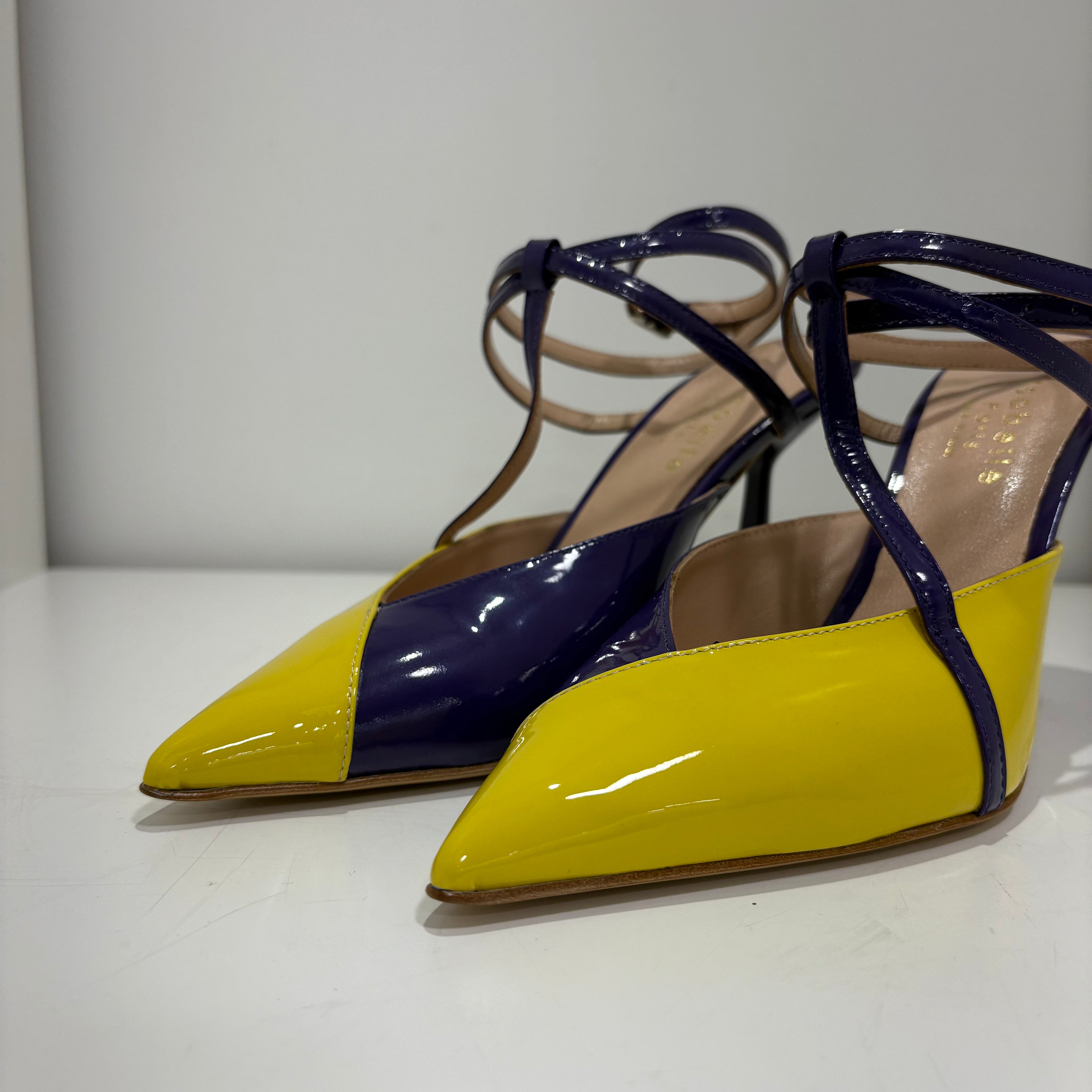 Isabelle paris viola e gialla vernice