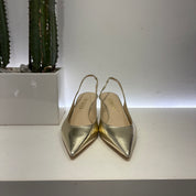 Scarpa aperta dietro t.50 ORO