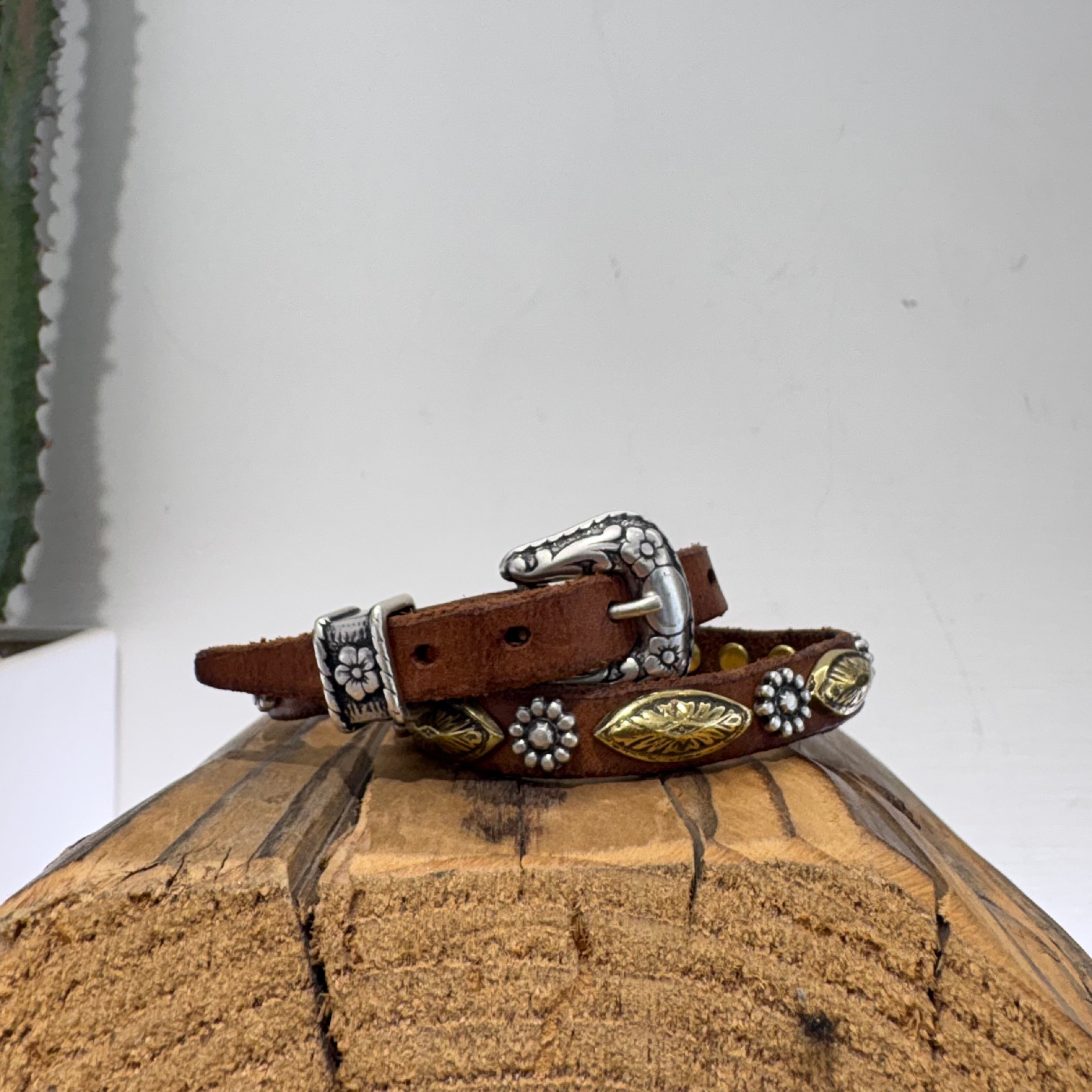 Campomaggi bracciale SIENA cognac