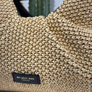 Borsa POUCH NATURAL RAFIA