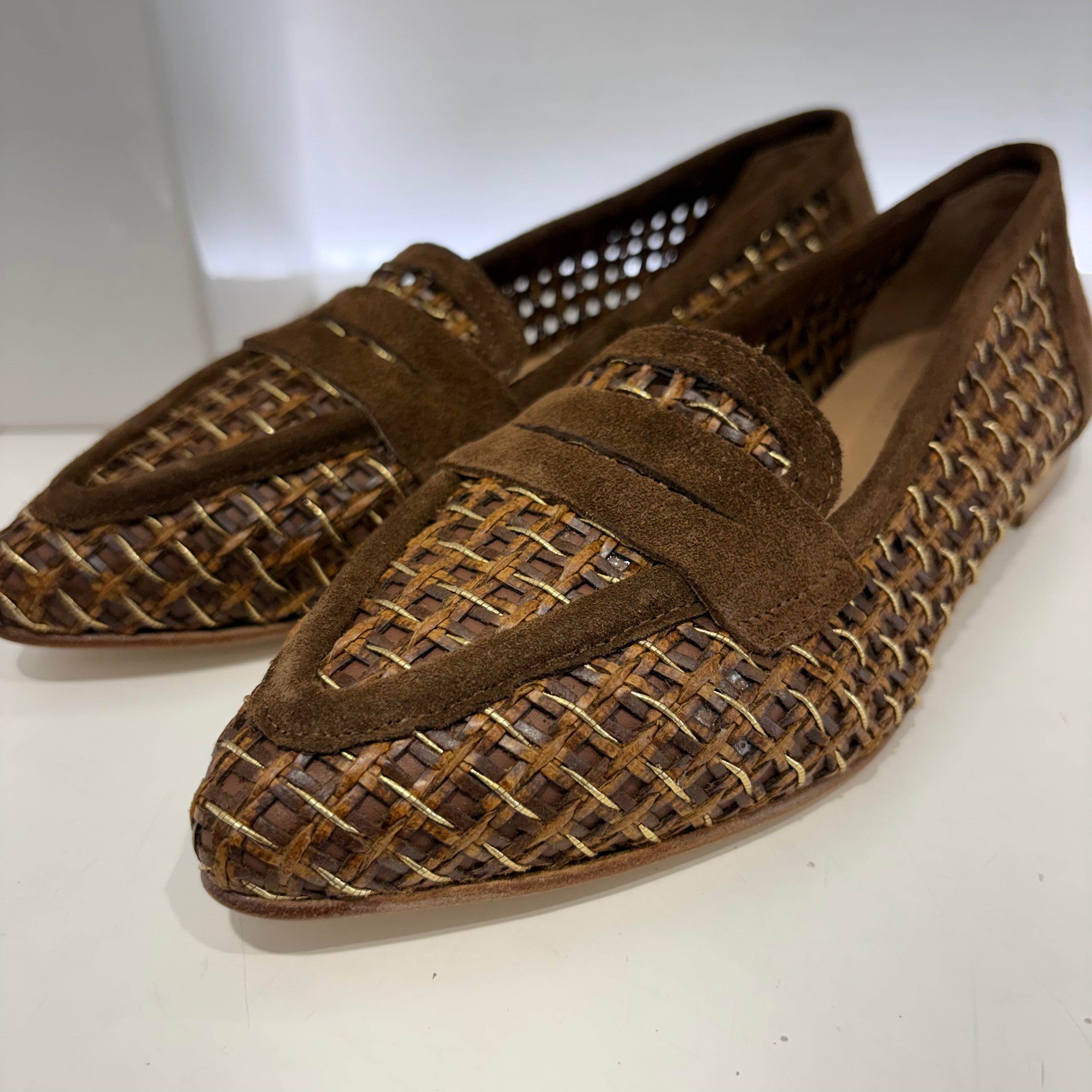 Mocassino SARA intrecciato