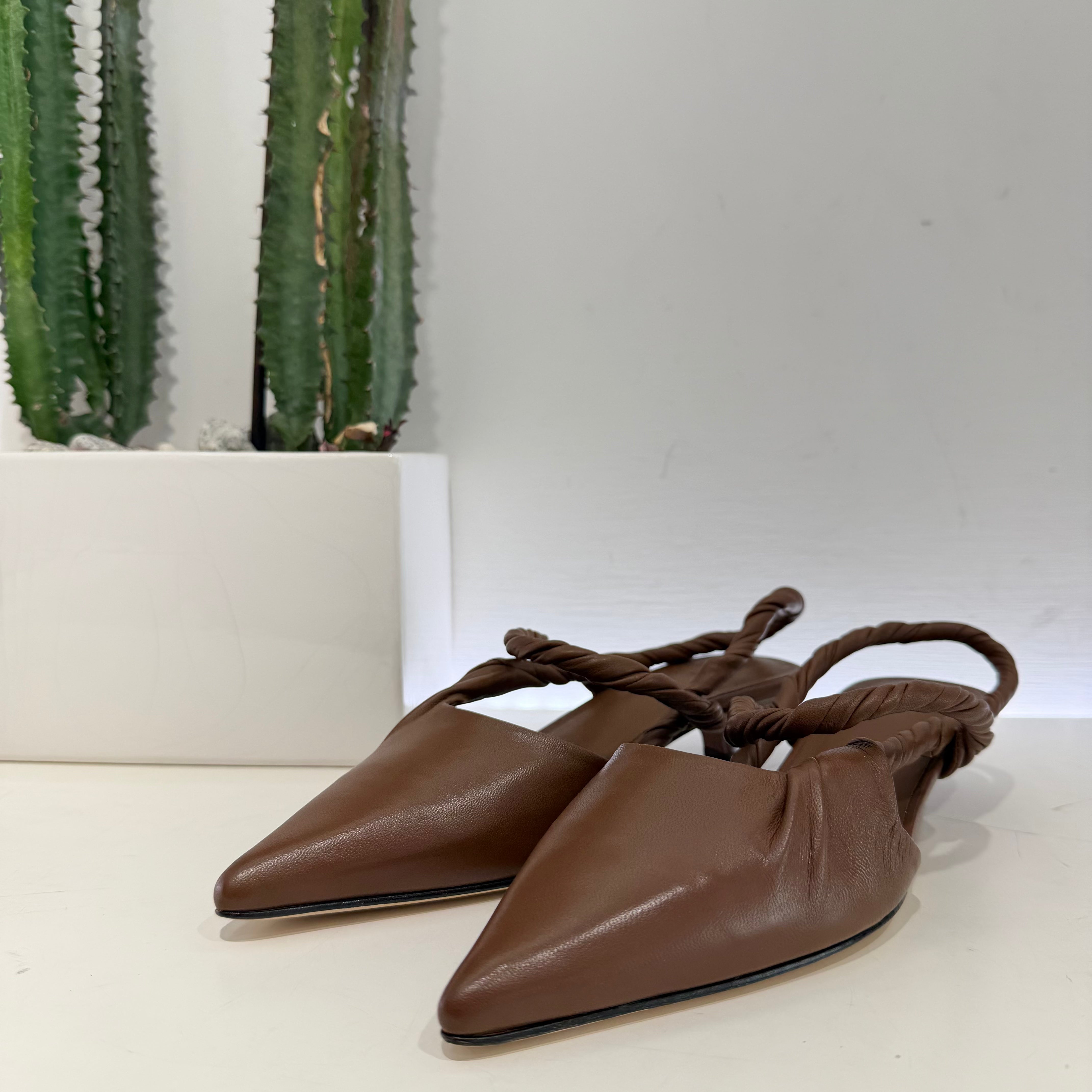 JVAM Chanel marrone tacco 30