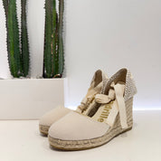Espadrilles zeppa COLIN LONA corda